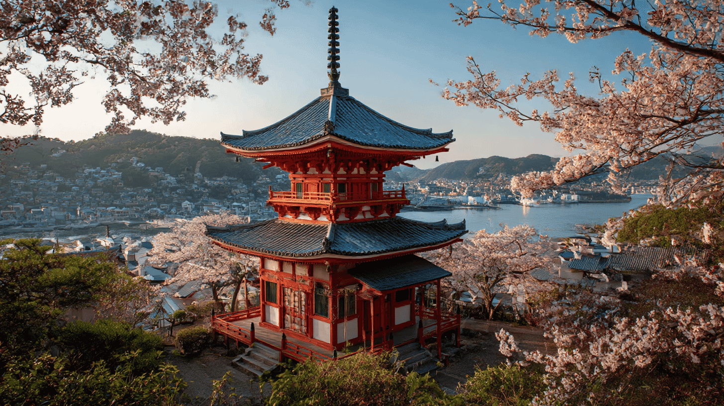 Jodo-Ji Temple Pagoda