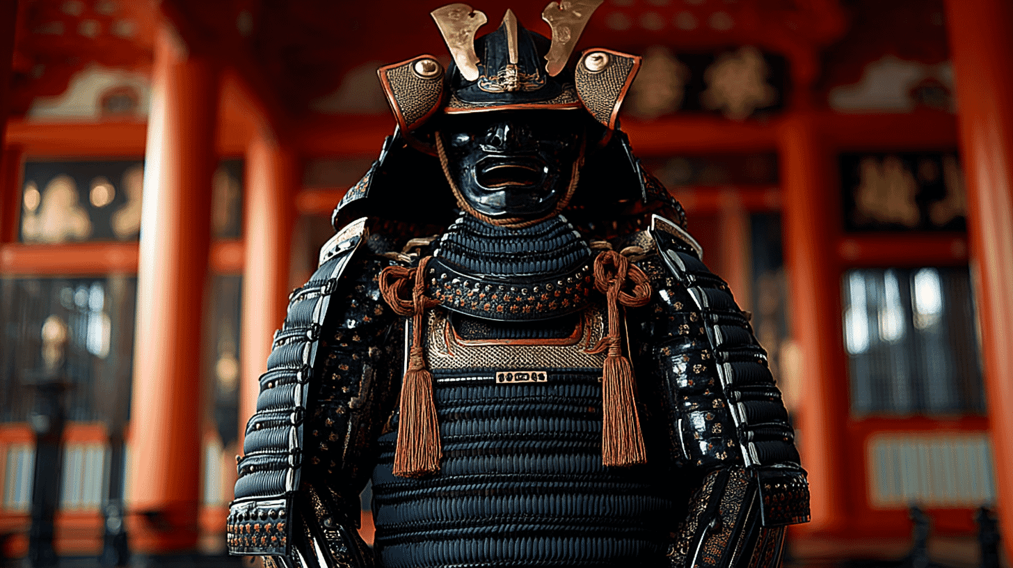 Black Leather Armor (helmet, Large Sleeves)