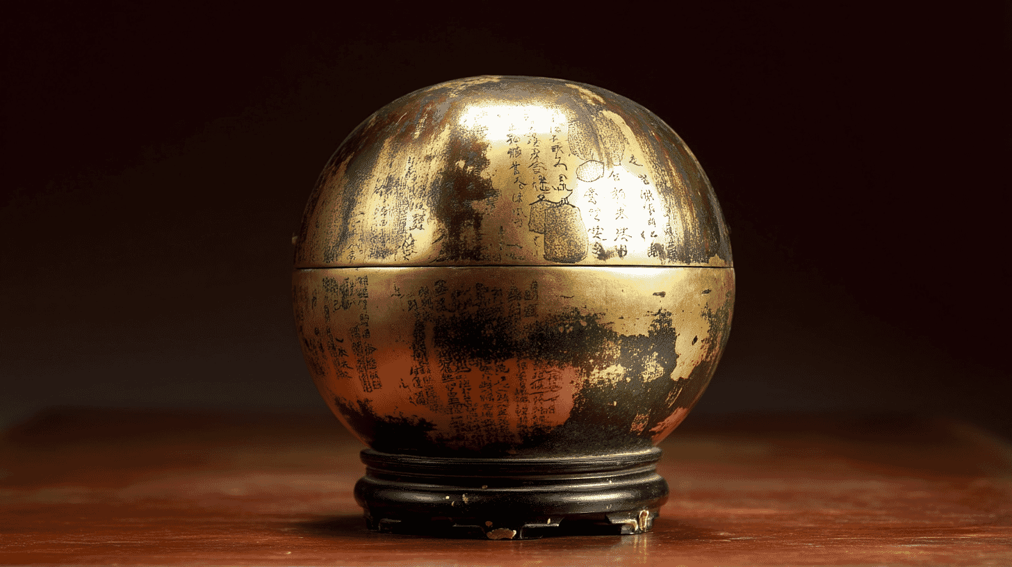 Gilt-Bronze Ina Omura Funerary Vessels