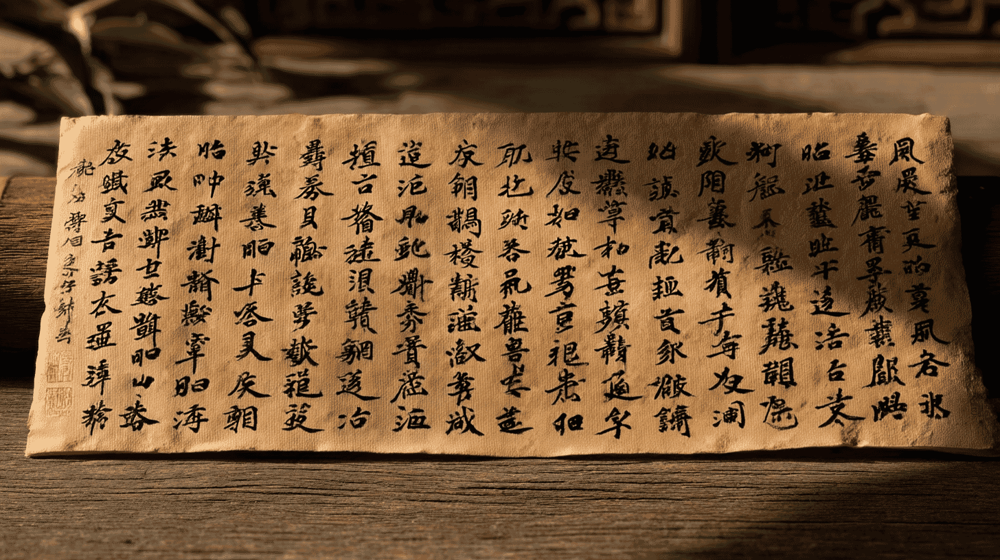 真草千字文