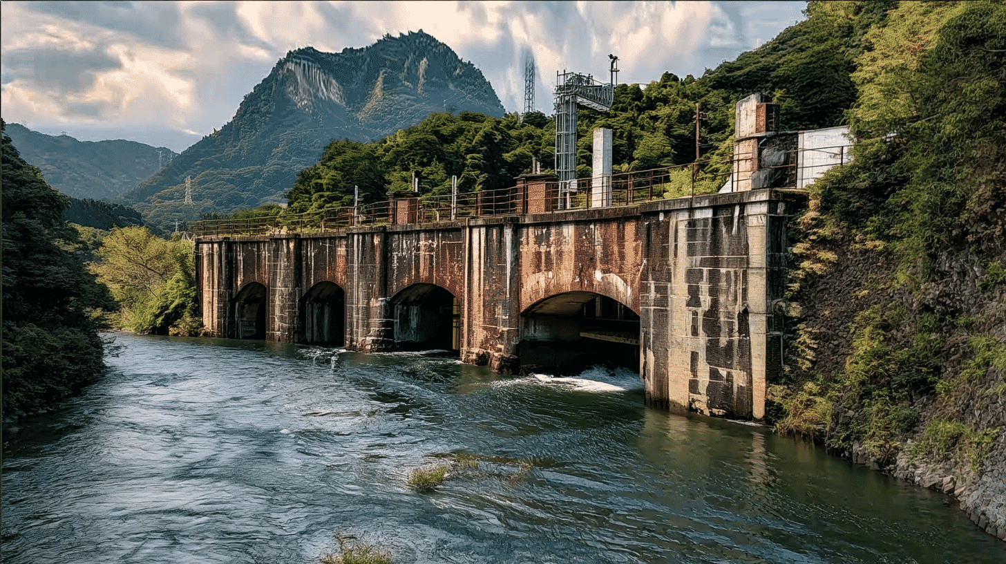 八ツ沢発電所施設