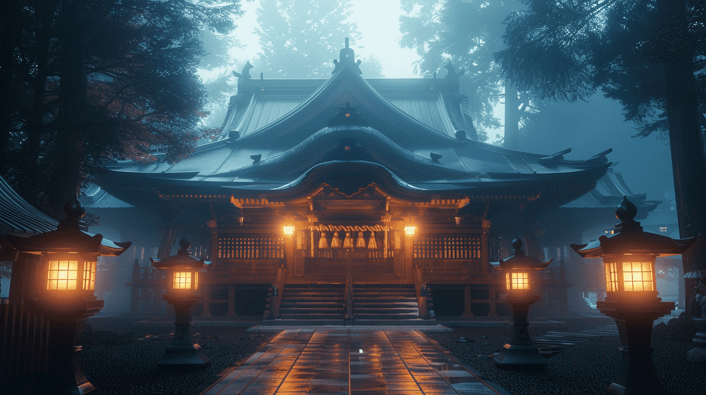 Enryaku-Ji Temple's Main Hall