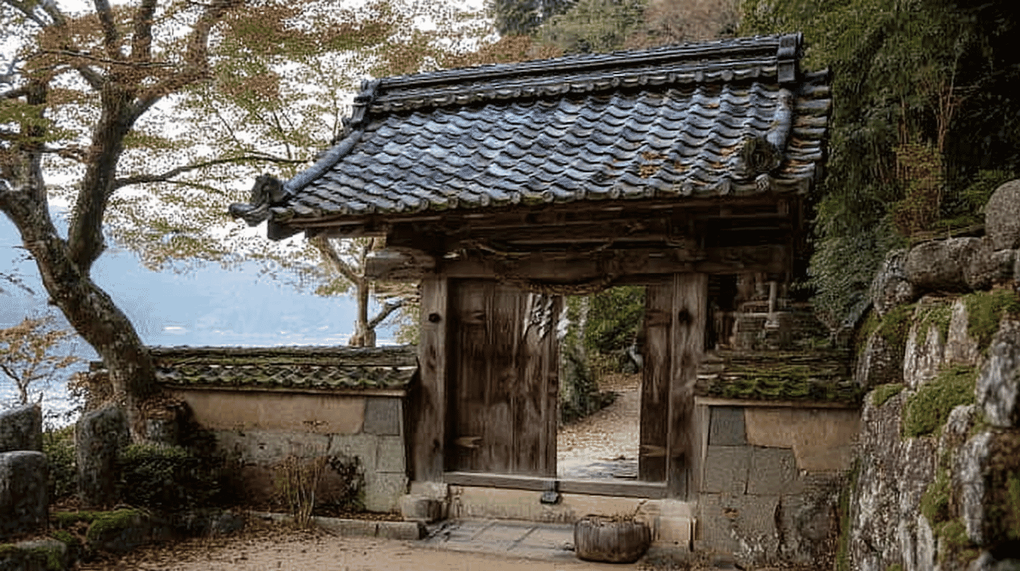 観音正寺書院庭門