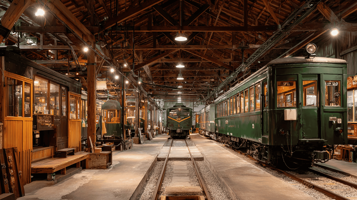 Former Kubiki Railway Locomotive Shed (Kubikino Rail Park