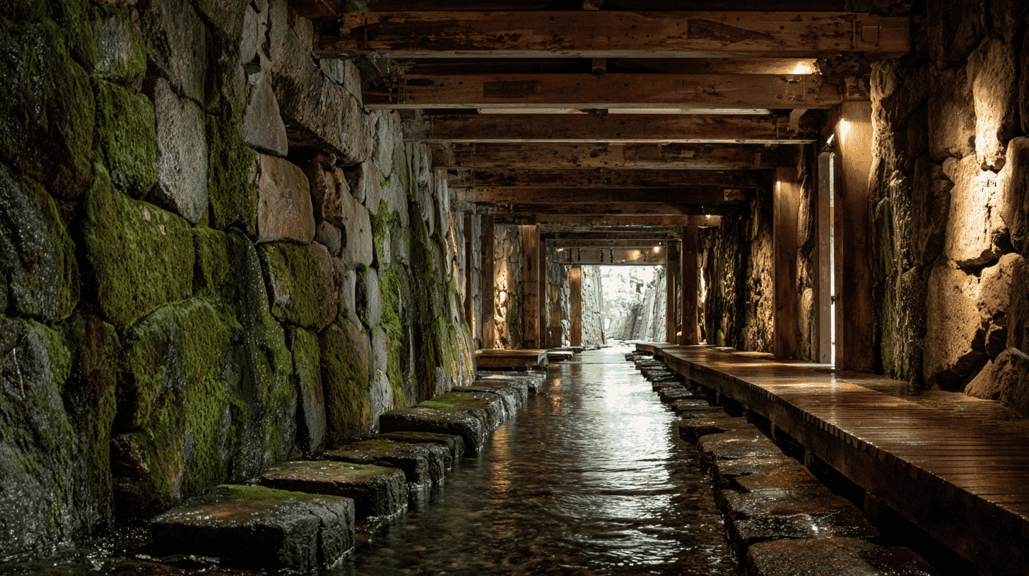 Tatsumi Irrigation Canal/Remains of the Tsuchishimizu