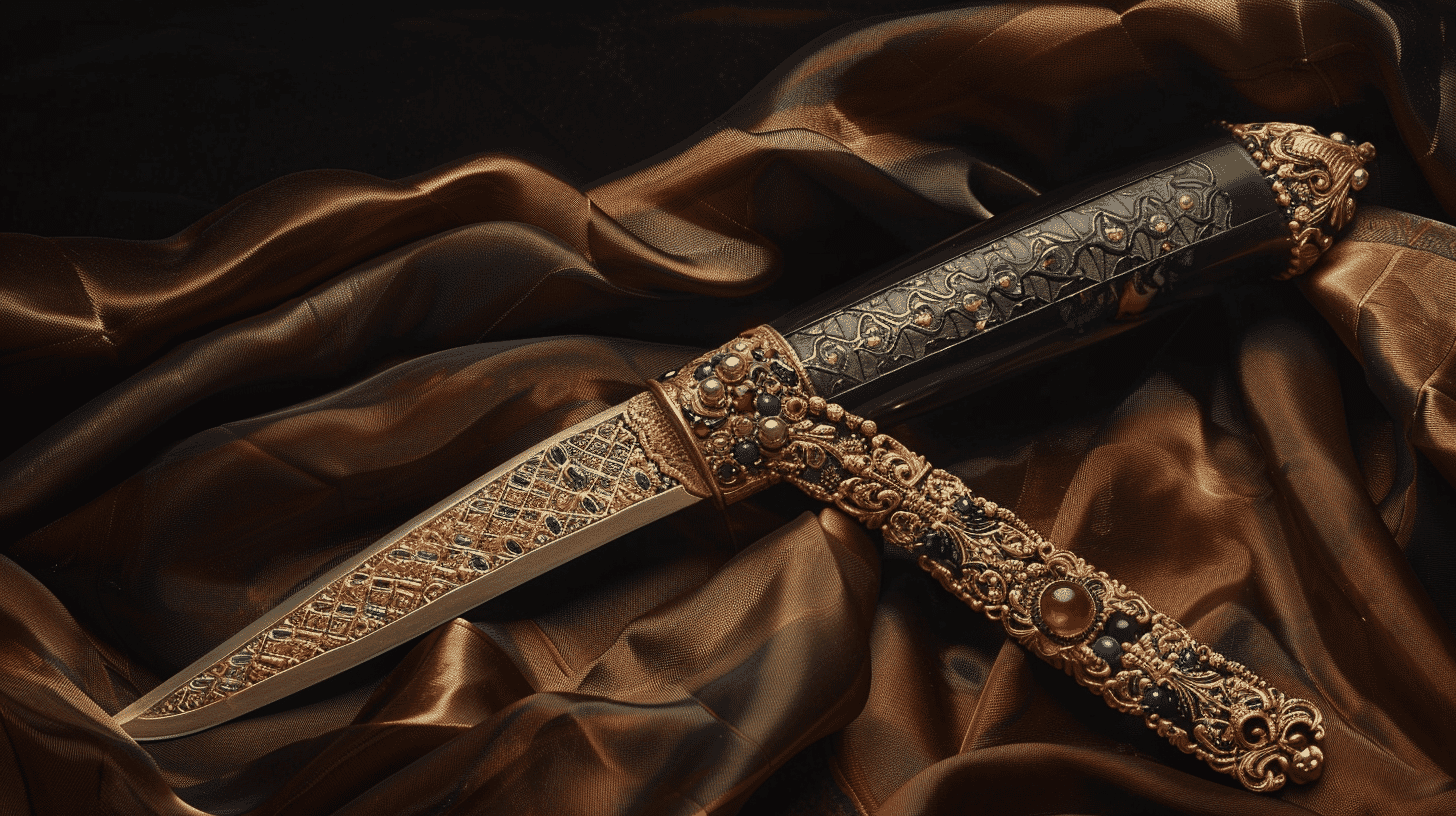 Rhino Horn Handle Sword