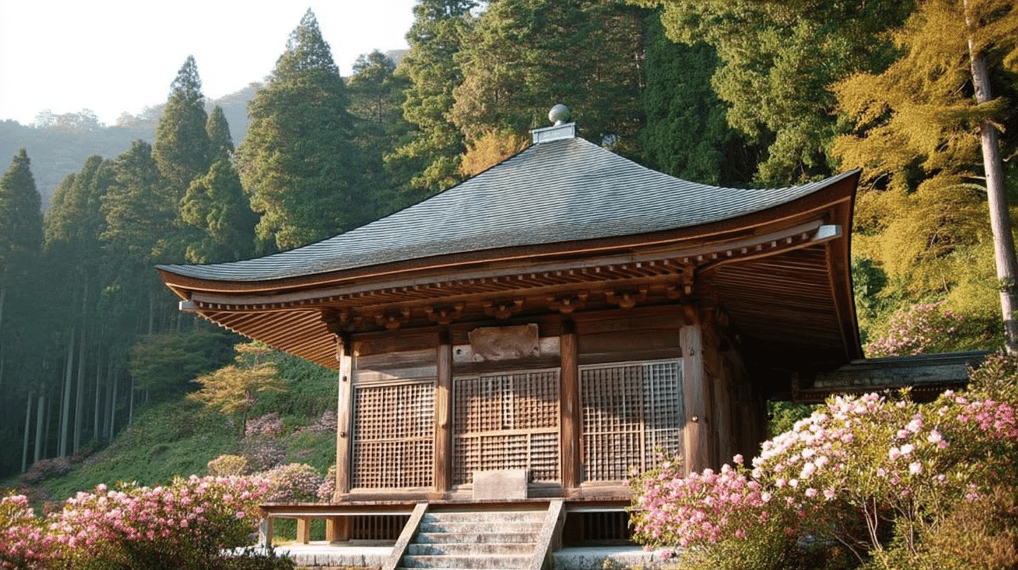 神角寺本堂