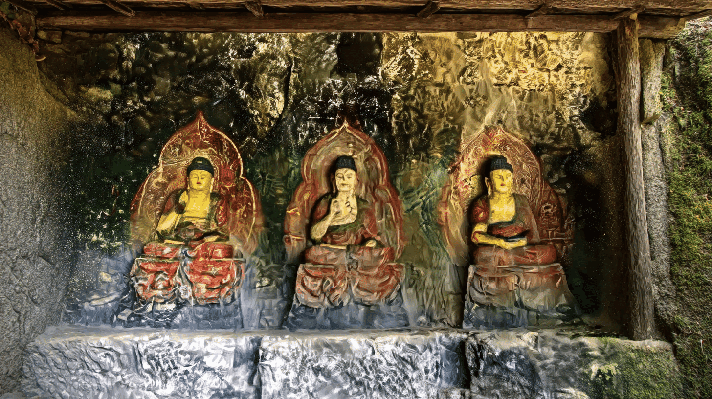 Ogata Miyasako West Stone Buddha