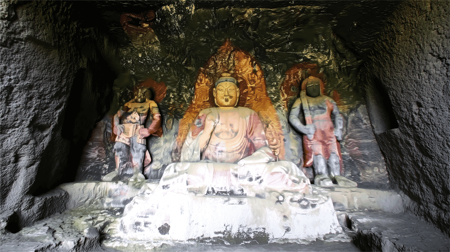 Ogata Miyasako East Stone Buddha