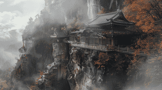 三仏寺奥院(投入堂)