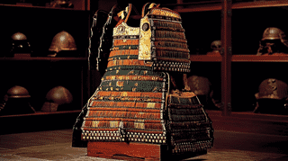 沢瀉威鎧〈兜、大袖付〉