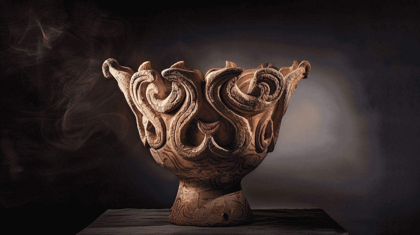 Deep Bowl Shaped Pottery Excavated from the Sasayama Site in