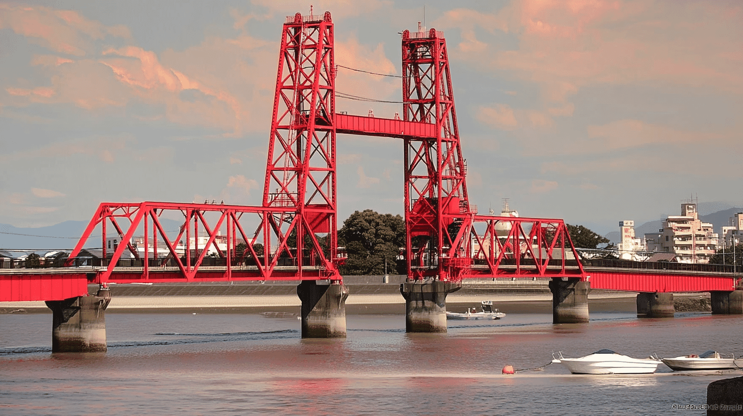 Former Chikugo River Bridge (Chikugo River Lift Bridge)