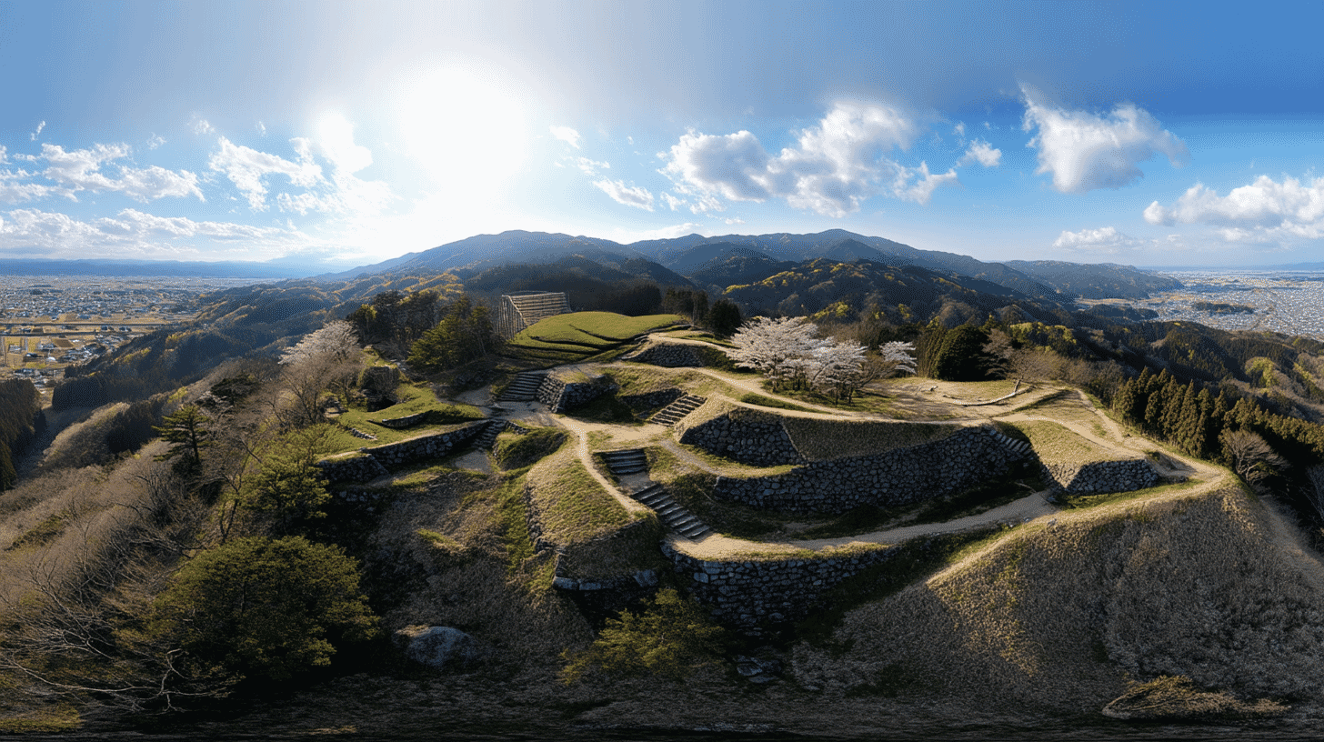 桑折西山城跡
