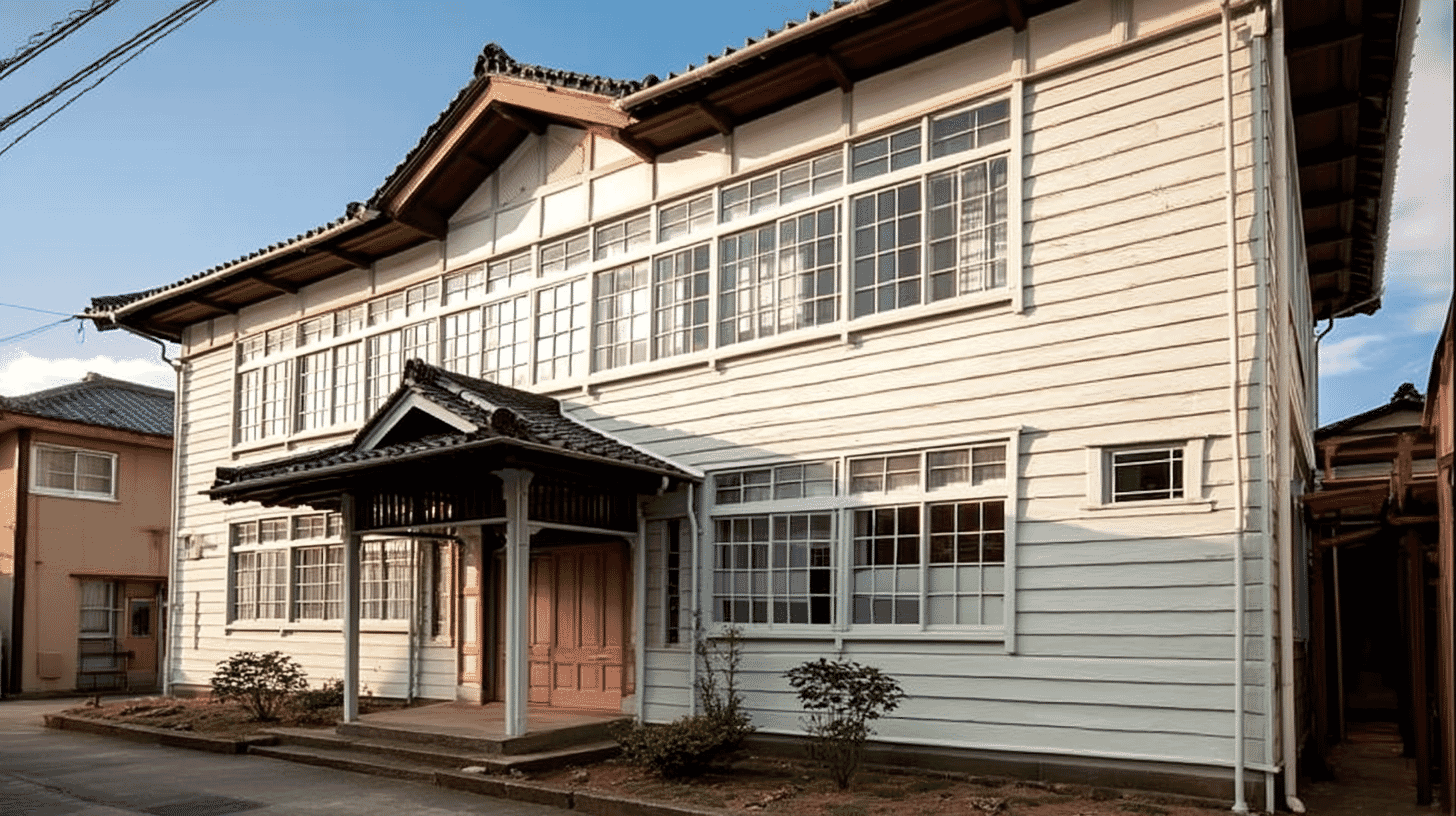 Former Hane Gakuen Kumano High School of Accounting