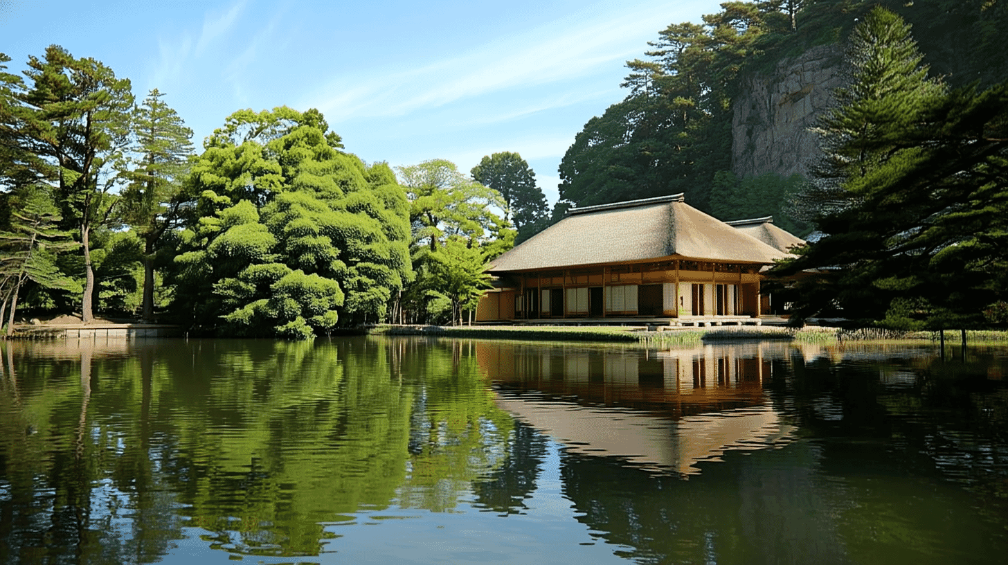 旧有備館および庭園