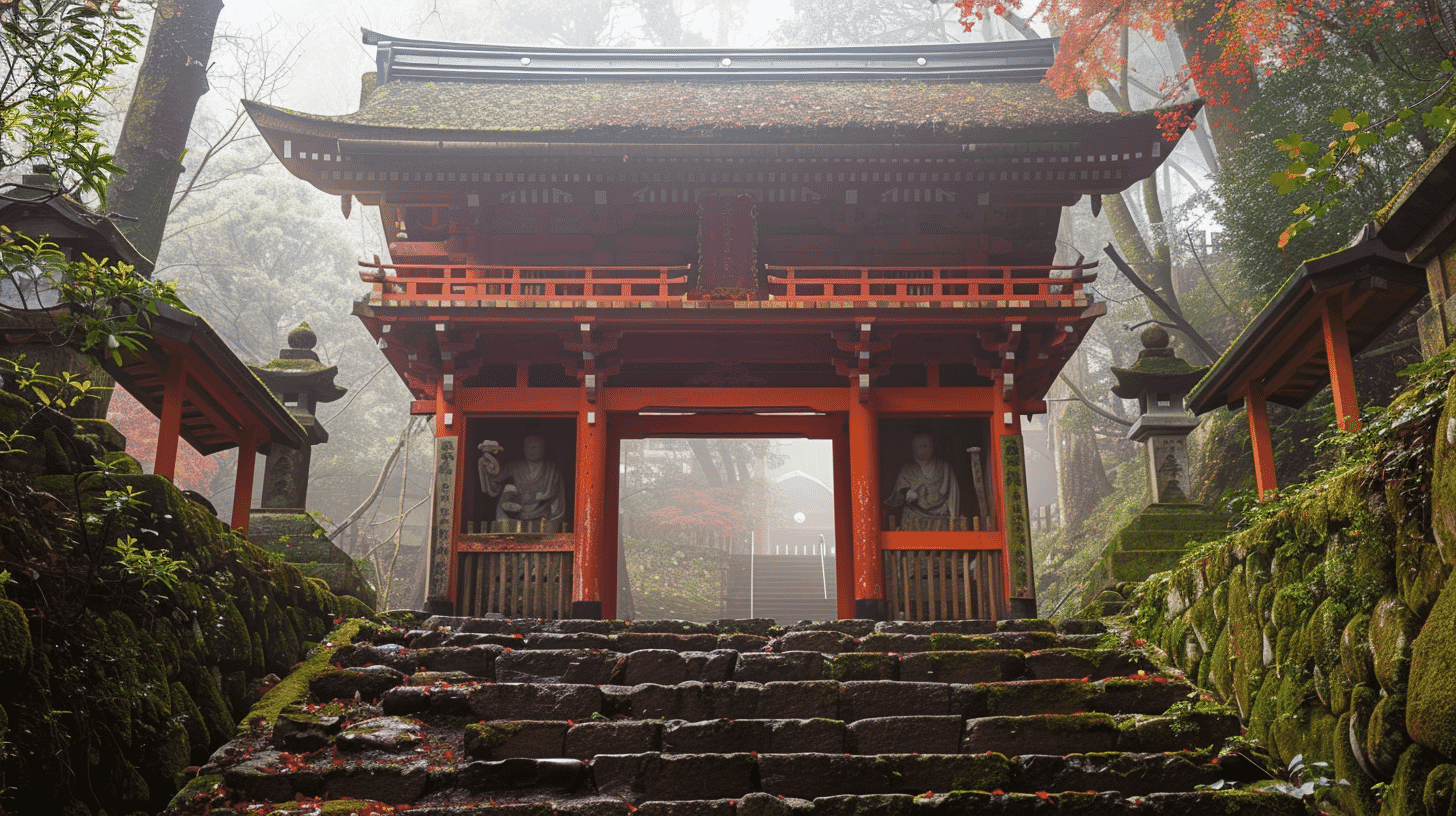 Komyo-Ji Temple Niomon Gate