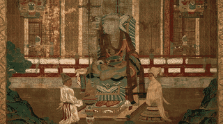 絹本著色十六羅漢像