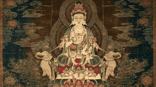 絹本著色普賢延命像