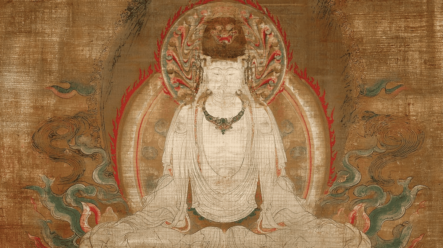 絹本著色仏眼仏母像