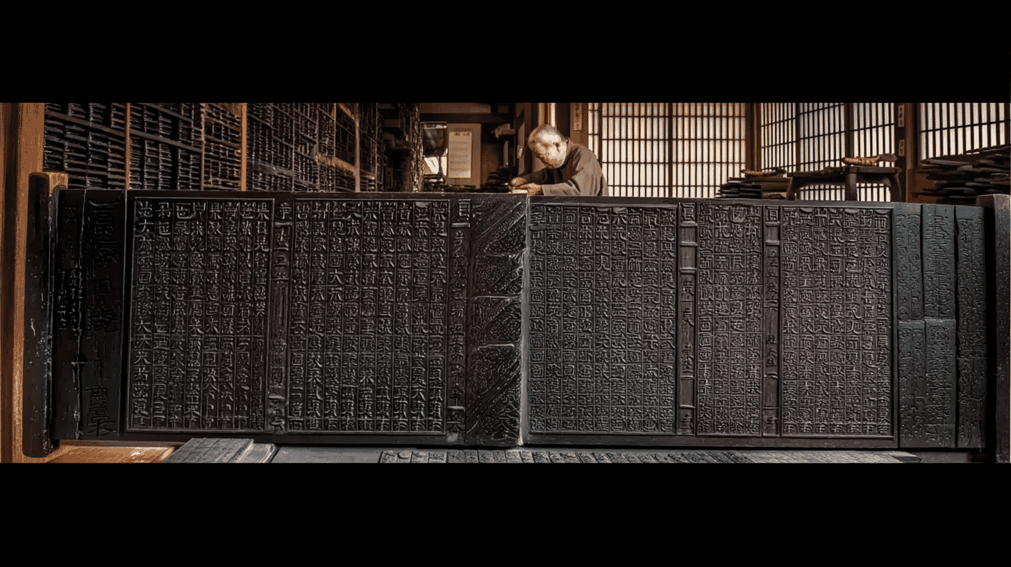 Tetsugenban Complete Sutra Woodblock Printing