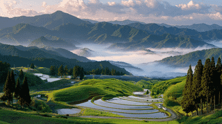 阿蘇の文化的景観／産山村の農村景観