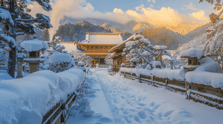 Iwate Winter Guide: Chusonji Golden Hall & Hot Springs | World Heritage in Snow & Healing Onsen