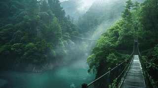 Iya Kazurabashi Bridge in Tokushima | The Hidden History of Heike Fugitives and Vine Bridges