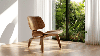 イームズ LCW（プライウッド ラウンジチェア）