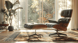 イームズ オットマン 671