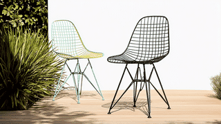 イームズ ワイヤーチェア アウトドア