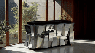 ファセテッド・フロント・キャビネット(シティスケープIIシリーズ)