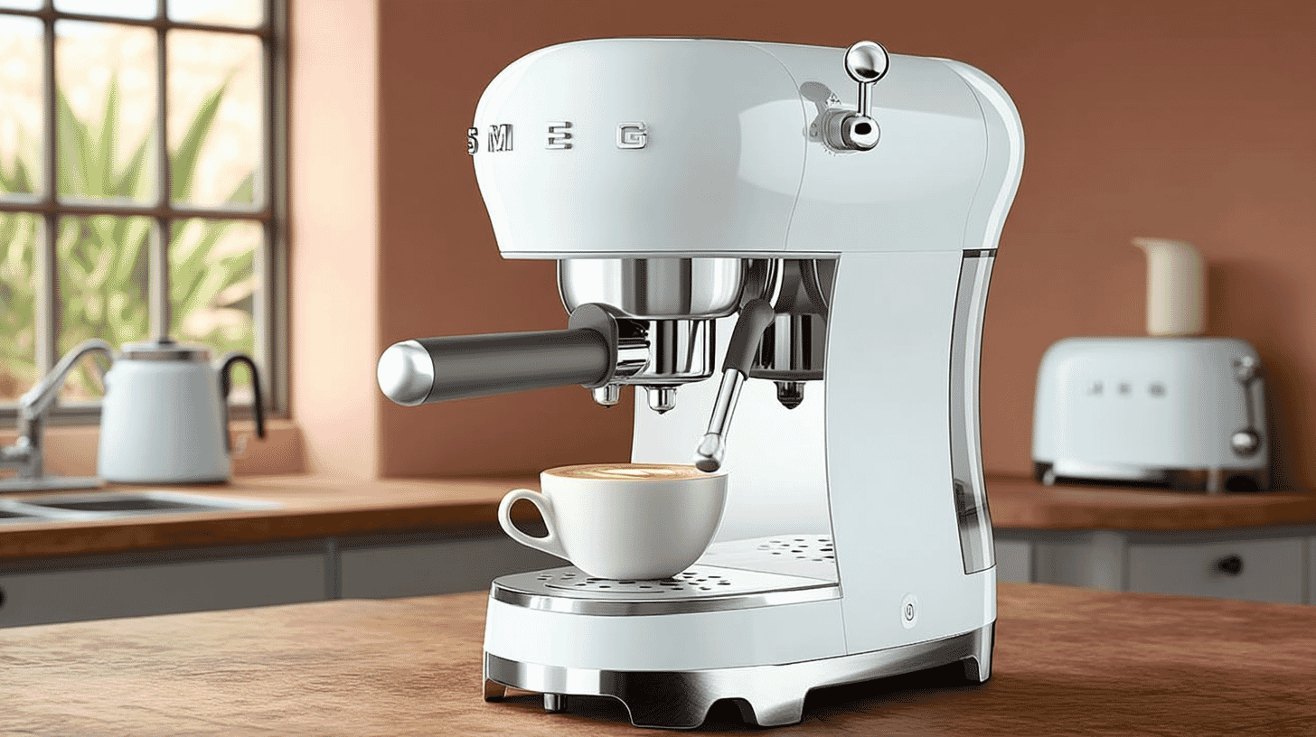 SMEG ECF02 エスプレッソマシン