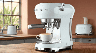 SMEG ECF02 エスプレッソマシン