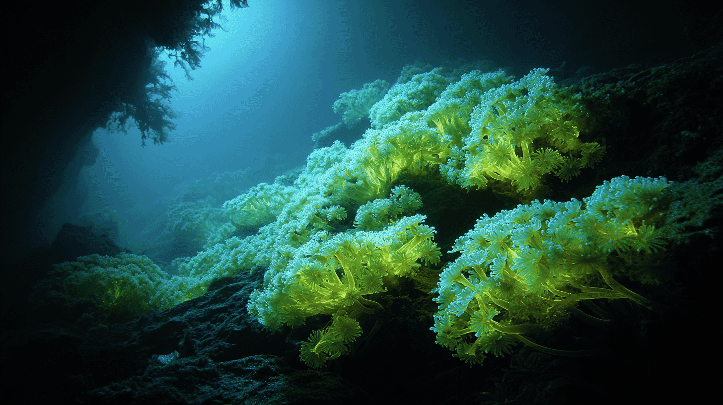 Deep-Sea Cave Bioluminescence: A Glowing New Species Filmed for the First Time off Japan