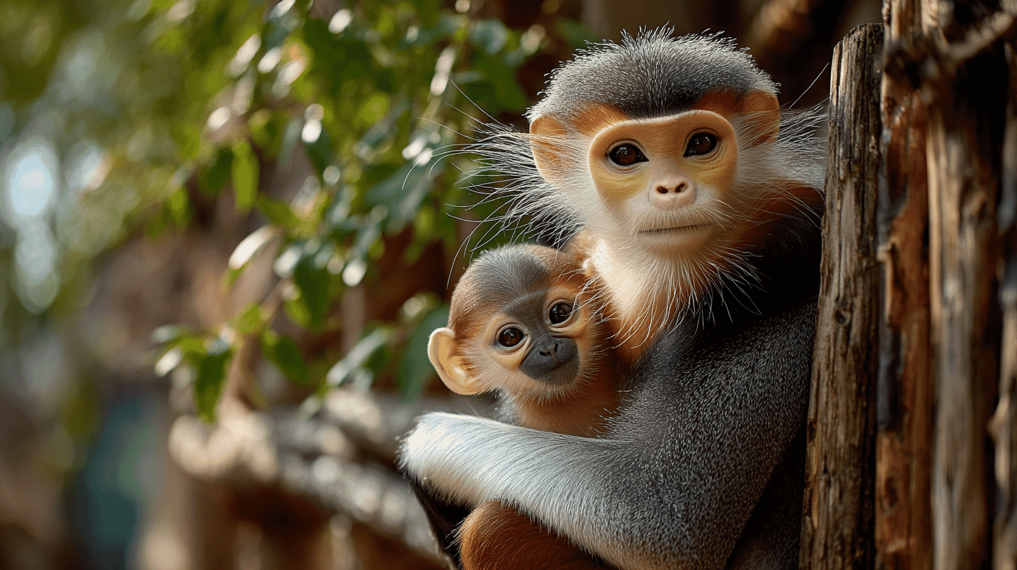 World's Most Beautiful Monkey: Rare Douc Langur Baby Mee Debuts at Japan's Zoorasia