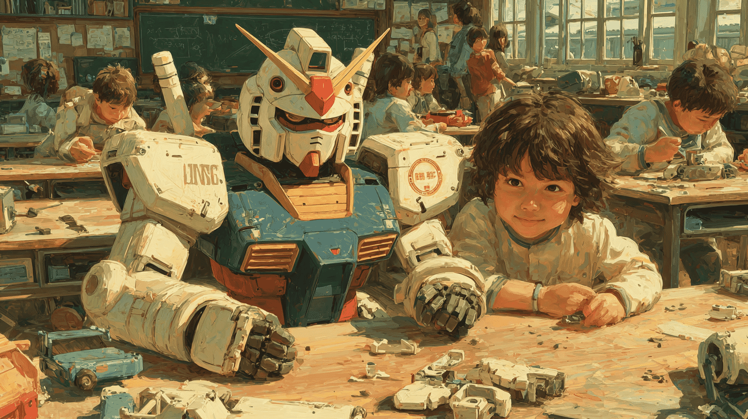 Gunpla in Schools: Japan's 'Confiscation Generation' Stunned as Model Kits Become Official Classroom Material