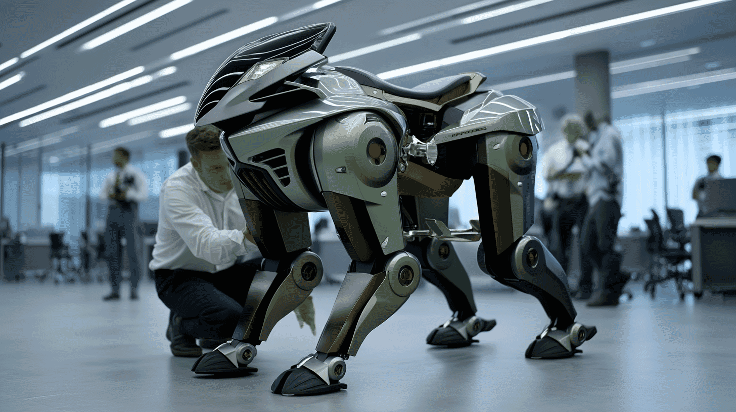 Kawasaki CORLEO: The Robot Horse With No Brakes and No Steering