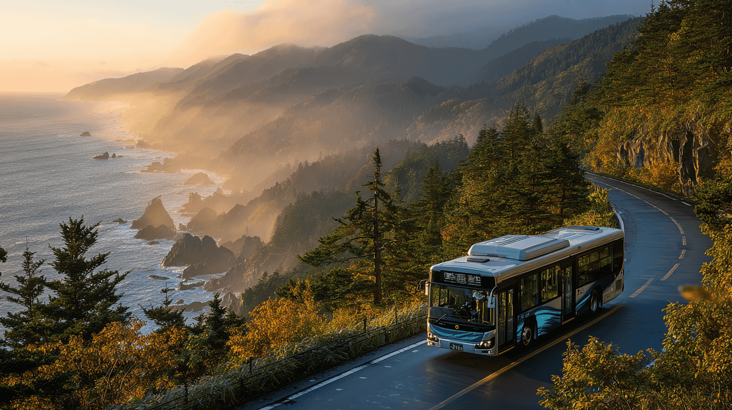 Level 4 Autonomous Bus at 60 km/h: Japan's Tsunami-Rebuilt Kesennuma BRT Sets New Records