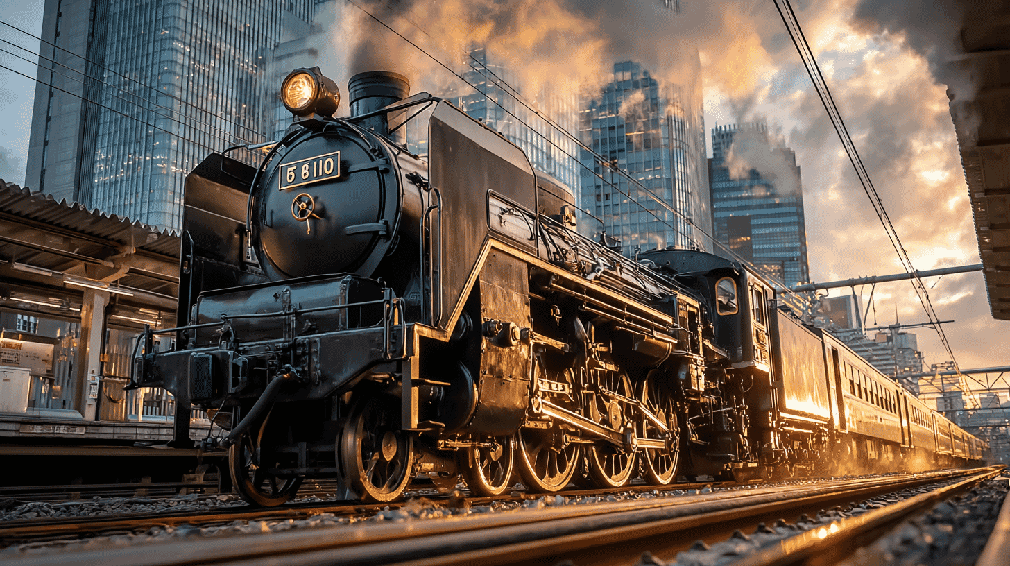 Century-Old Steam Locomotive Revived in Downtown Nagoya: World's Only German-Made B6 Engine Roars Back to Life