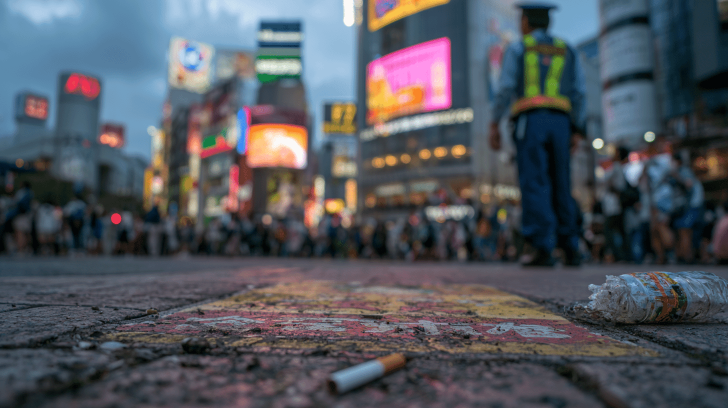 Shibuya Littering Fine: 2,000 Yen in a Country With No Trash Cans