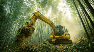Abandoned Bamboo Forests: Japan's New Mulcher "TakeKaruGon" Tackles a Growing Environmental Crisis