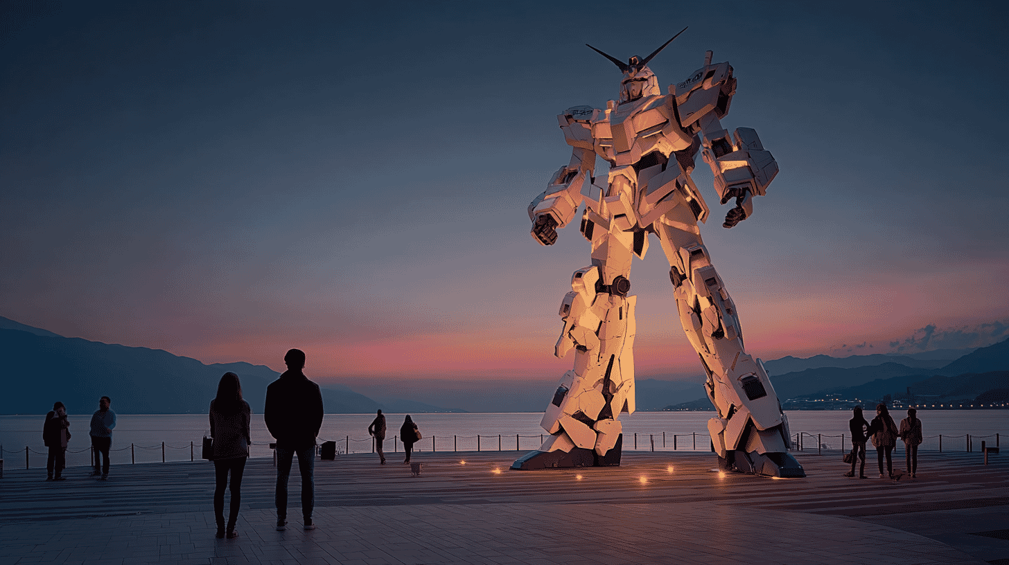 Unicorn Gundam Ver. TWC FINAL: la estatua de Odaiba estrena decoración de despedida antes de su retirada